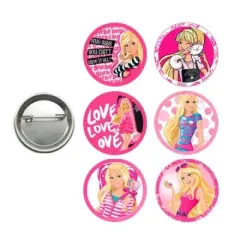 Barbie Rozet 6 Adet
