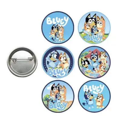 Bluey Rozet 6 Adet