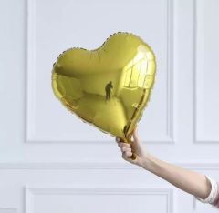 Gold Kalp Folyo Balon 1 Adet