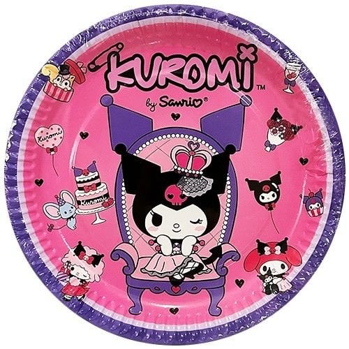 Kuromi Karton Tabak 8 Adet