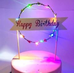 Çember Led Pasta Süsü