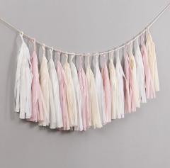 Pembe Krem Beyaz Püskül Kit