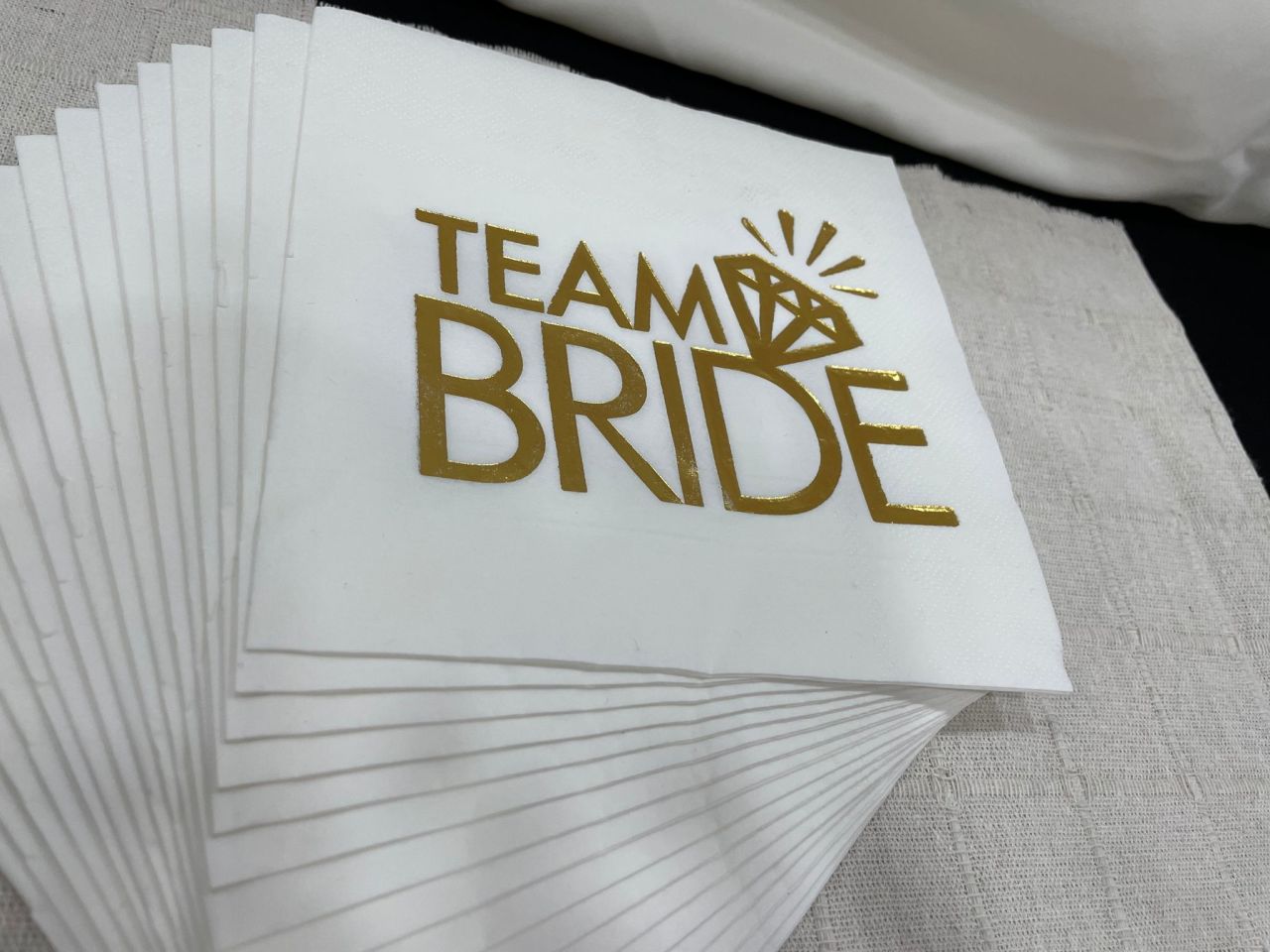 Gold Team Bride Kağıt Peçete 16 Adet