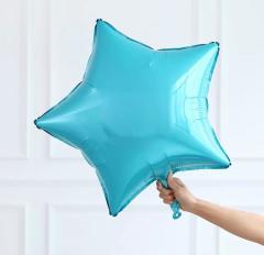Mavi Yıldız Folyo Balon 1 Adet