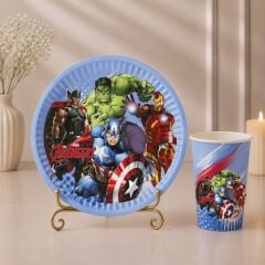 Avengers Karton Tabak 8 Adet