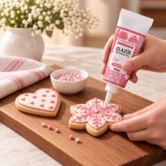 Pembe Glazür Tüp 100gr