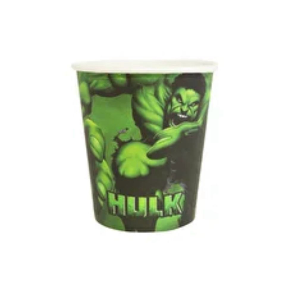 Hulk Karton Bardak 8 Adet