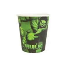 Hulk Karton Bardak 8 Adet