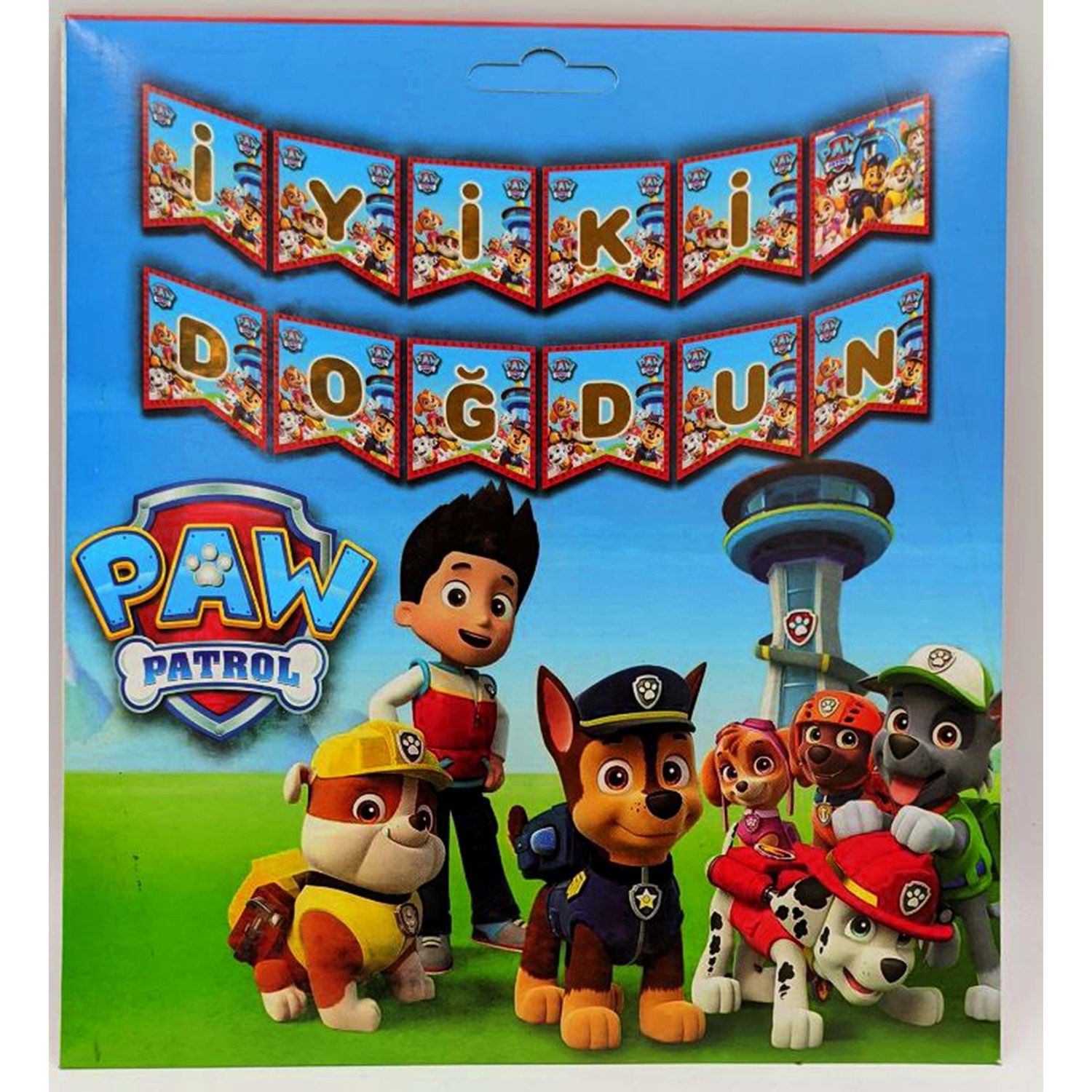 Paw Patrol İyi ki Doğdun Yazısı