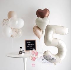 Çikolata Krem Balon Demeti