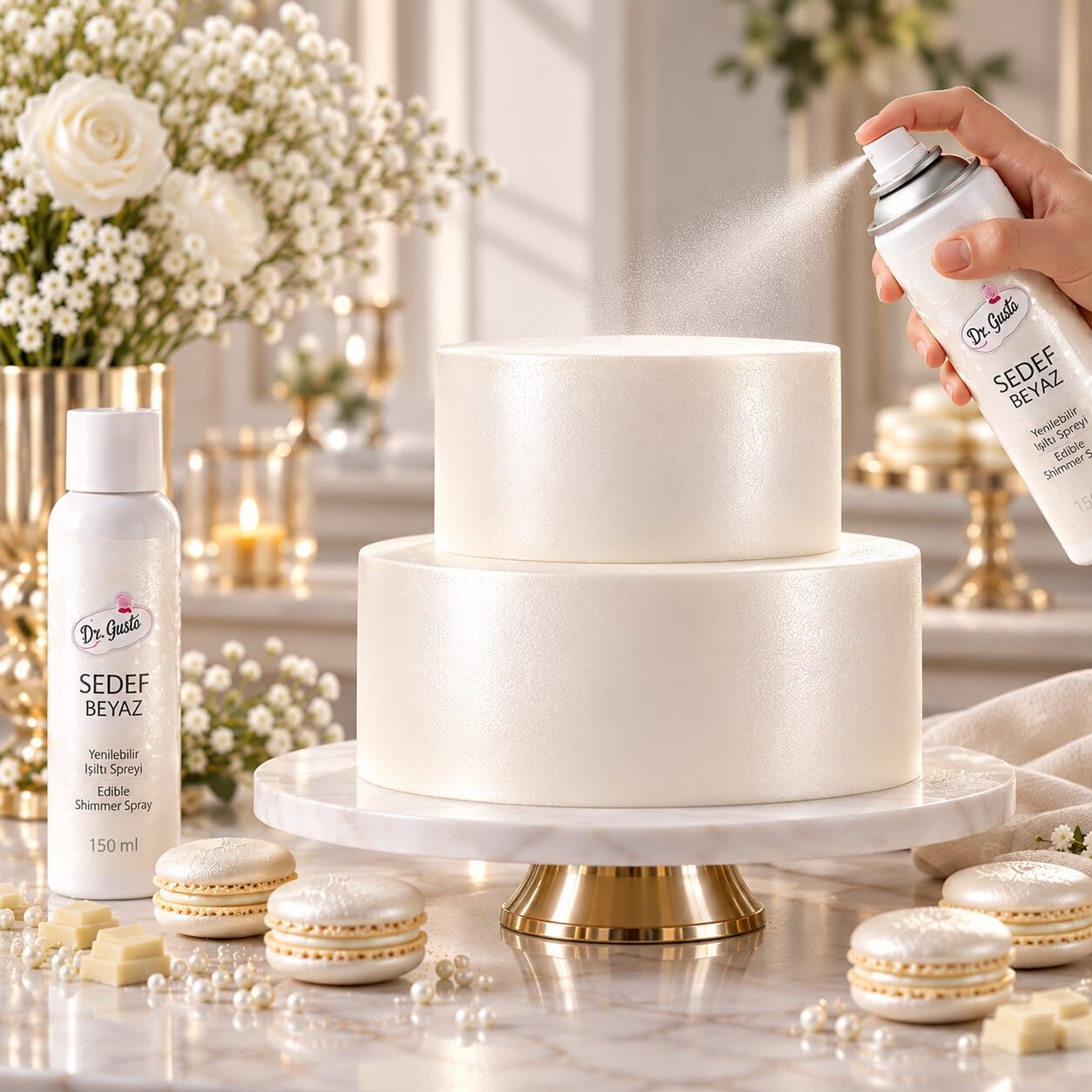 Sedef Sprey Gıda Boyası 150ml