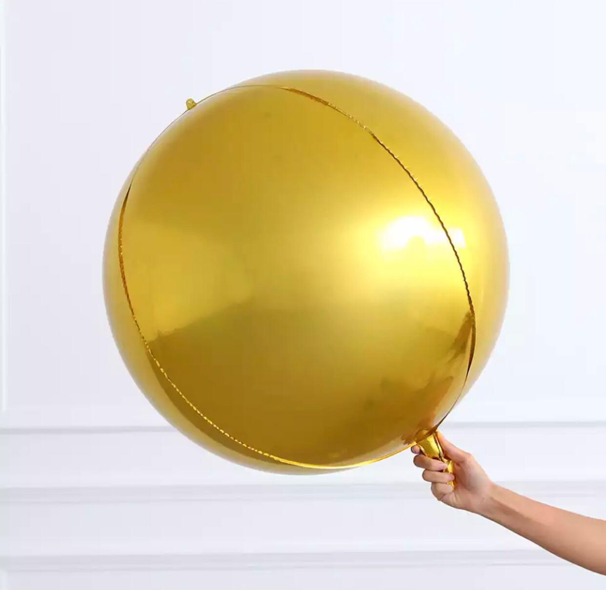 4d Gold Küre Folyo Balon