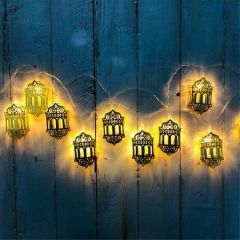 Gold Metal Kandil Led