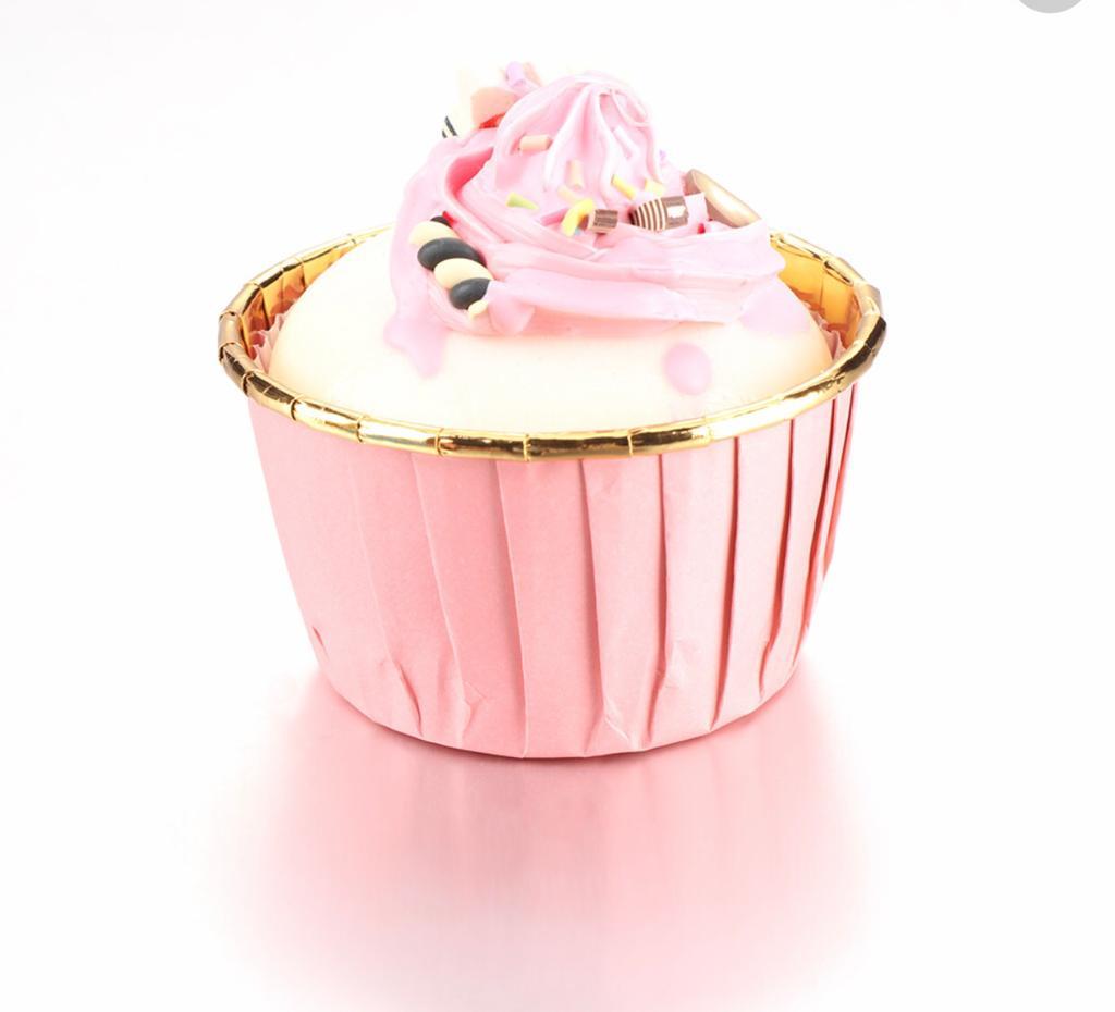 Pembe Folyo Muffin Kek Kalıbı 24 Adet