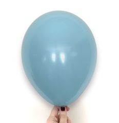 MAVİ CAM RETRO BALON ( 10 ADET )