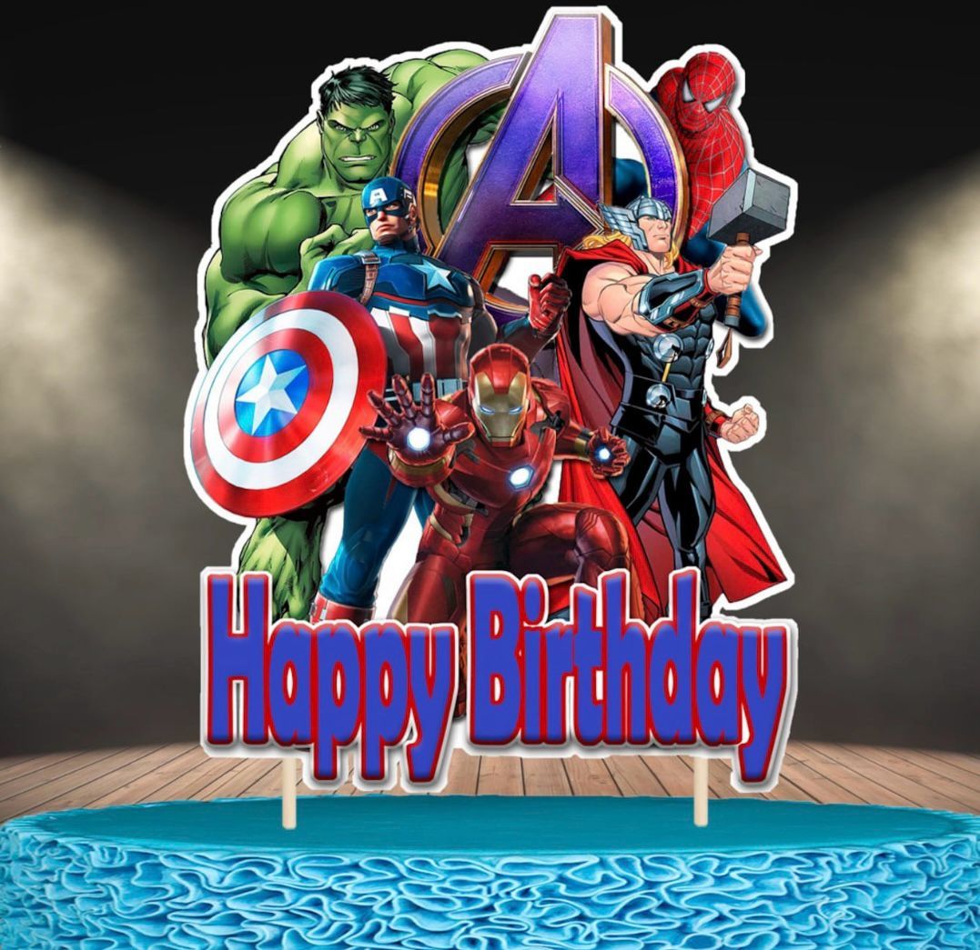 Avengers Pasta Süsü