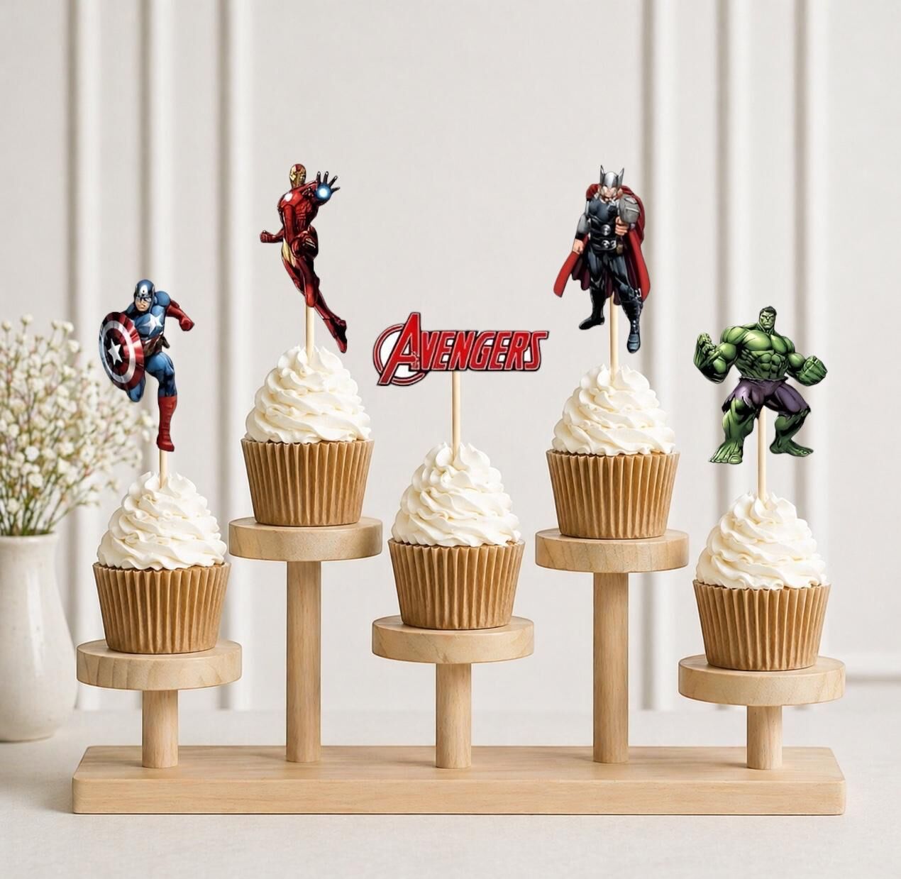 Avengers Kürdan 8 Adet