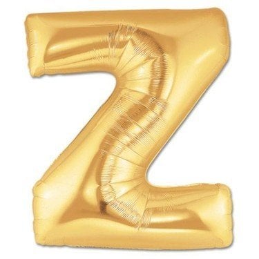 100CM Z GOLD HARF BALON