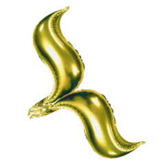 Gold Deniz Kızı Kuyruk Folyo Balon