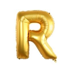 100CM R GOLD HARF BALON