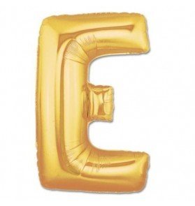 100CM E GOLD HARF BALON