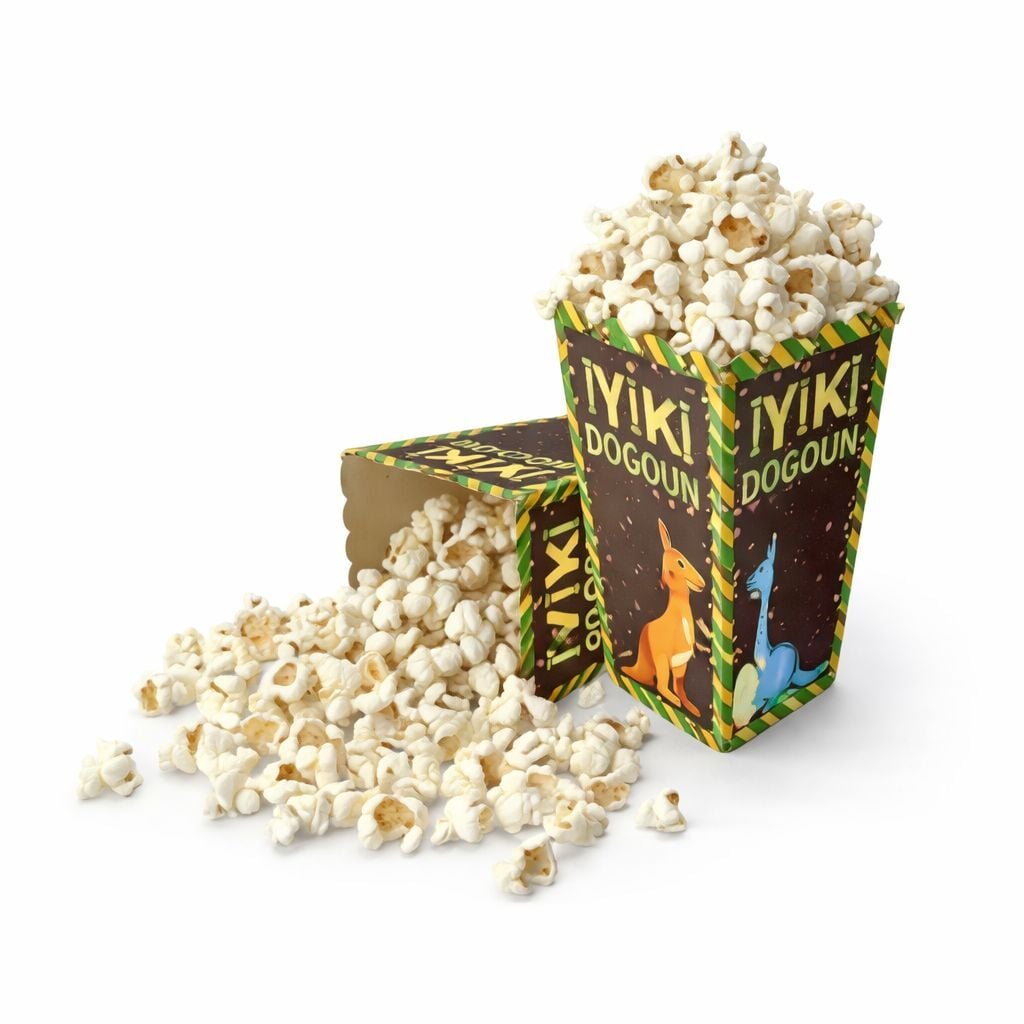 Dinazor Popcorn Mısır Kutusu 8 Adet