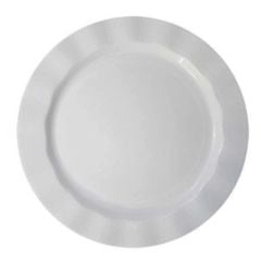 Beyaz Mika Tabak 6 Adet