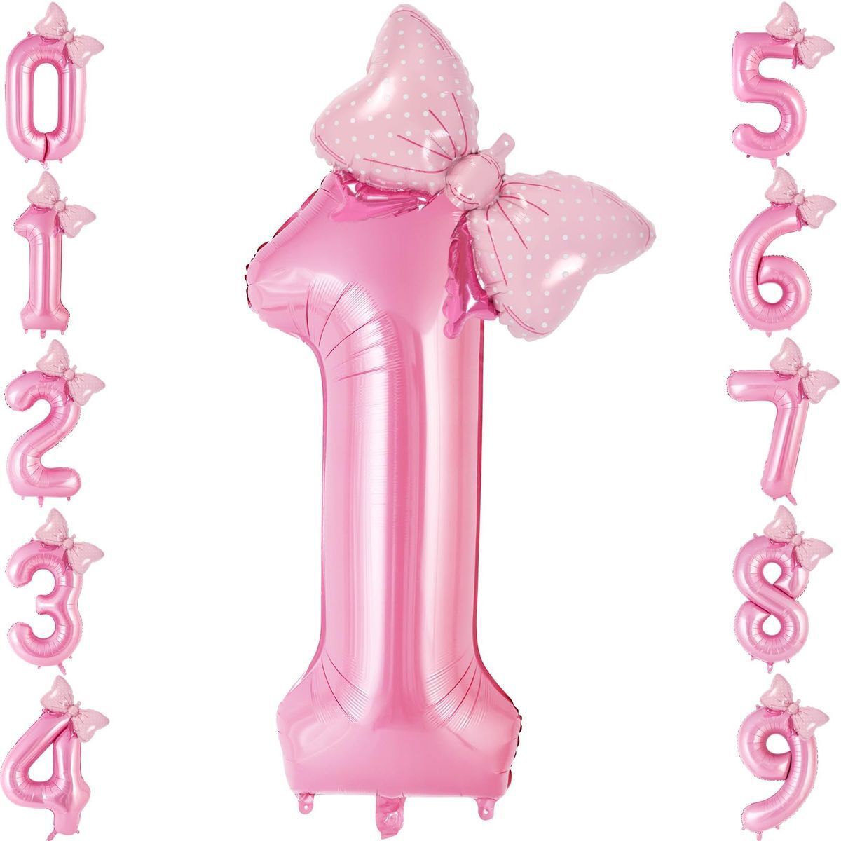 Mini Balon Üstü Fiyonk Folyo Balon