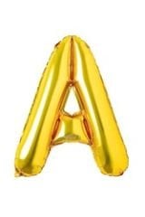 100CM A GOLD HARF BALON