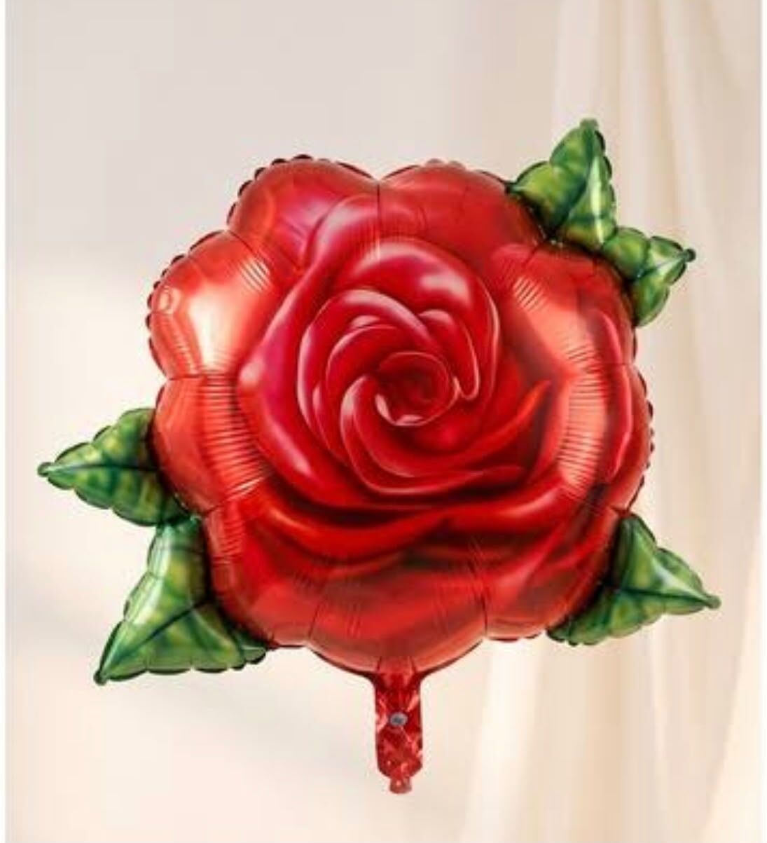 Kırmızı Kafa Gül Folyo Balon