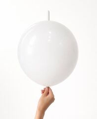 K-Link Beyaz Pastel Balon 10 Adet