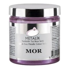 Yenilebilir Metalik Toz Gıda Boyası Mor