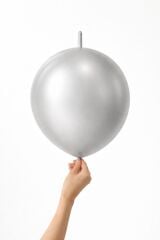 K-Link Gümüş Krom Balon 5 Adet