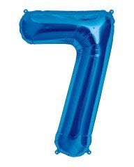 75CM 7 LACİVERT RAKAM BALON