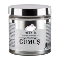 Yenilebilir Metalik Toz Gıda Boyası Gümüş
