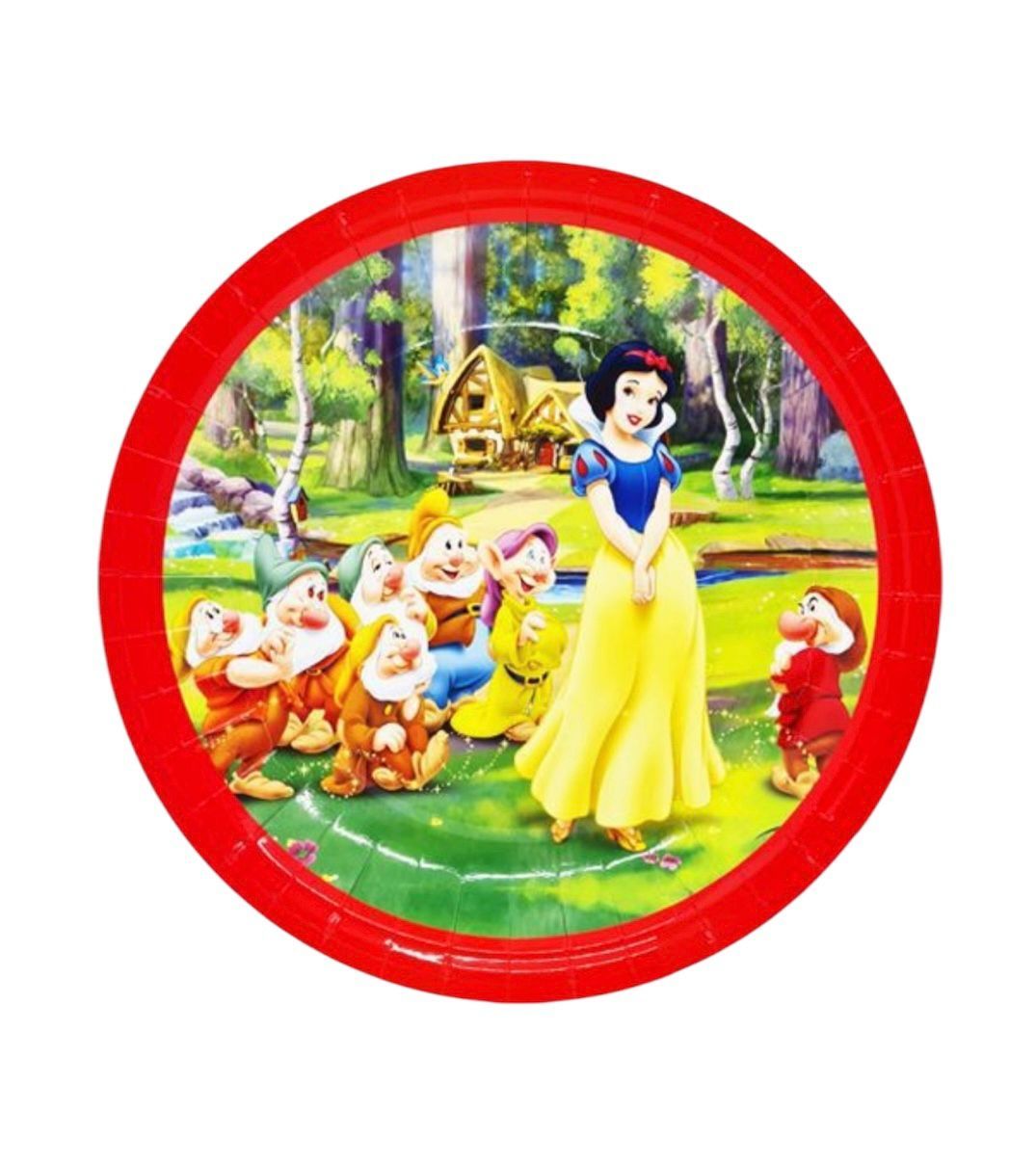 Pamuk Prenses Karton Tabak 8 Adet