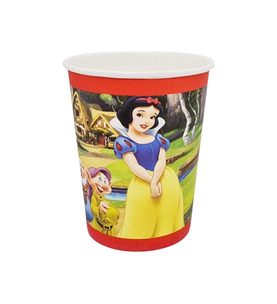 Pamuk Prenses Karton Bardak 8 Adet
