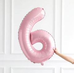 75CM 6 PEMBE RAKAM BALON