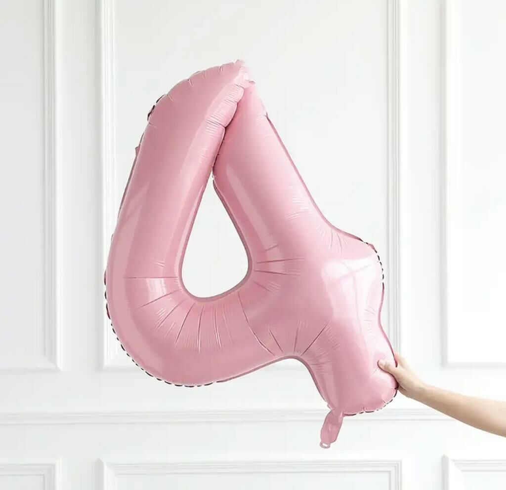 75CM 4 PEMBE RAKAM BALON