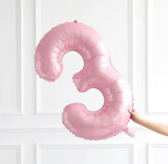 75CM 3 PEMBE RAKAM BALON