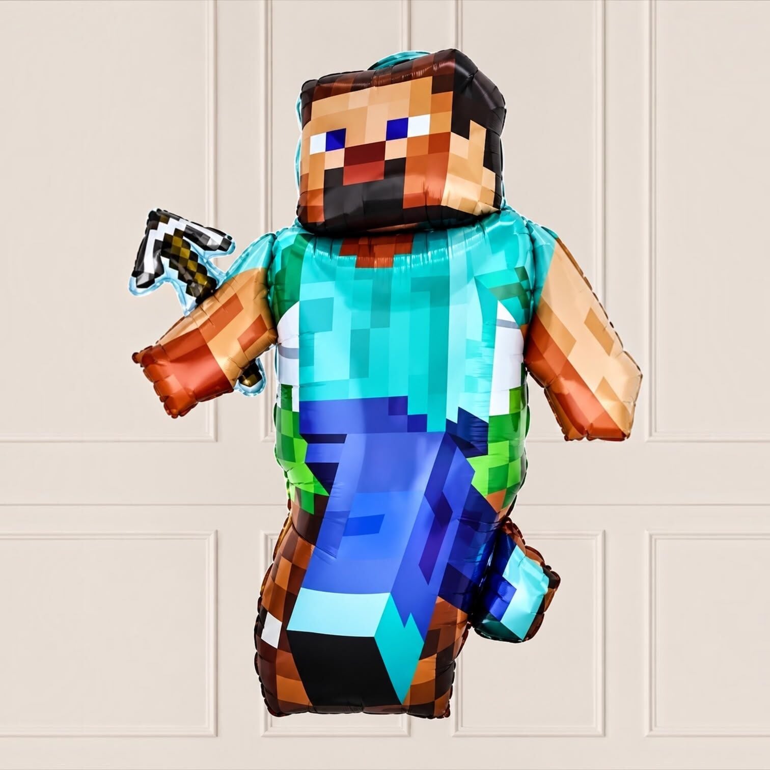Steve Minecraft Folyo Balon