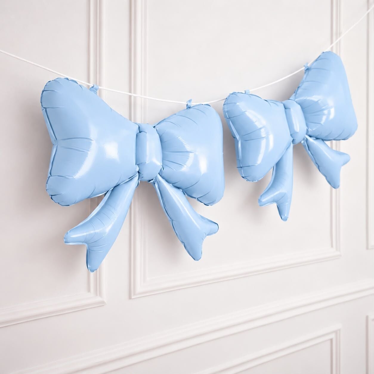 50cm Mavi Fiyonk Folyo Balon