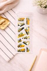 İnşaat Teması Sticker 6 Adet