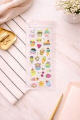 Dondurma Sticker 6 Adet