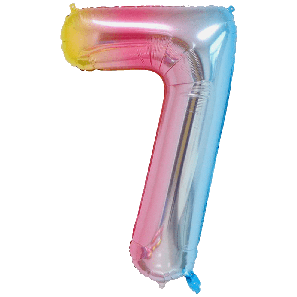 75CM 7 GÖKKUŞAGI RAKAM BALON
