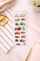 Arabalar Sticker 6 Adet