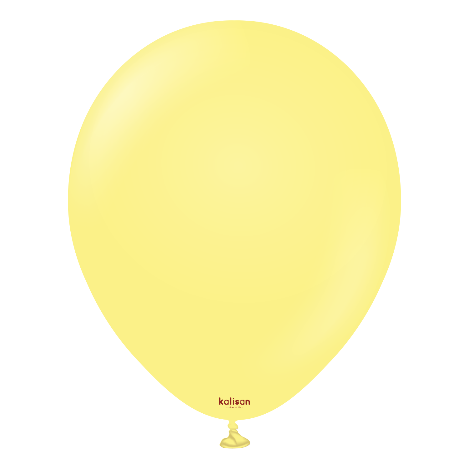 BÜYÜK SARI MAKARON BALON 1 ADET