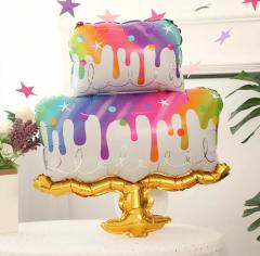 Altın Pasta Folyo Balon