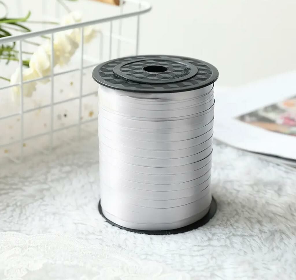 Gümüş Rafya Balon İpi 200 Metre