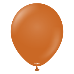 18 inç Büyük Yanık Turuncu Balon 1 Adet